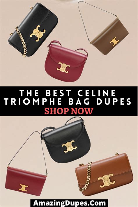 best celine bag dupe|celine triomphe bag dupe.